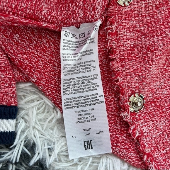 Tuzzi Heathered Cardigan Jacket - Picture 7 of 8